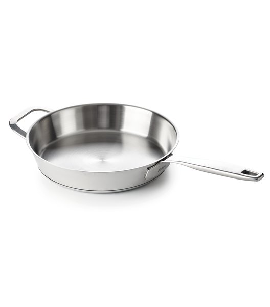 Maestro frying pan with helper handle
